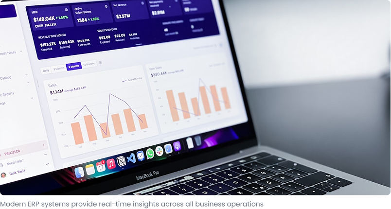 Accounting & Finance ERP hero image