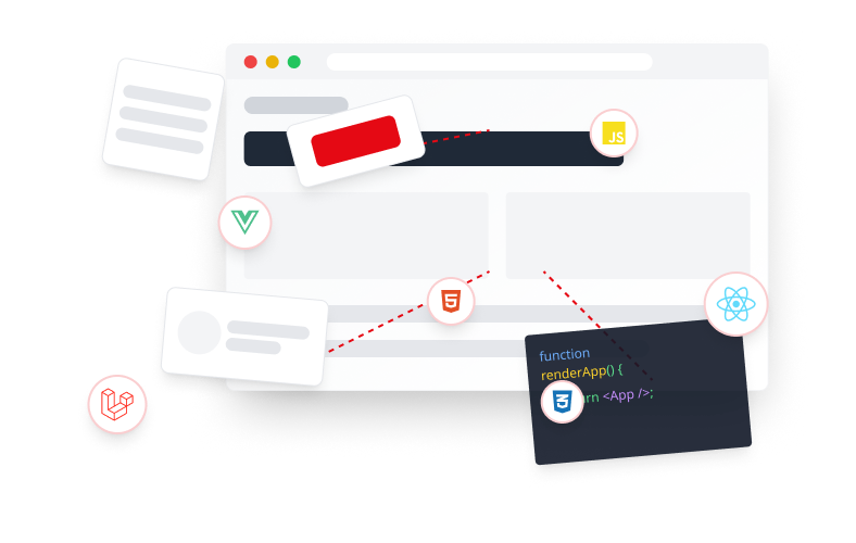 Developer working