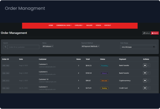 Shipment Tracking